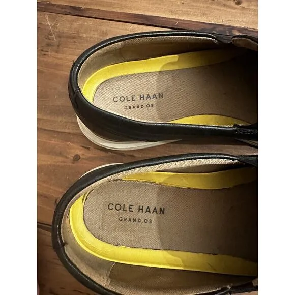 Cole Haan Grand OS Black leather loafers Size 11.5