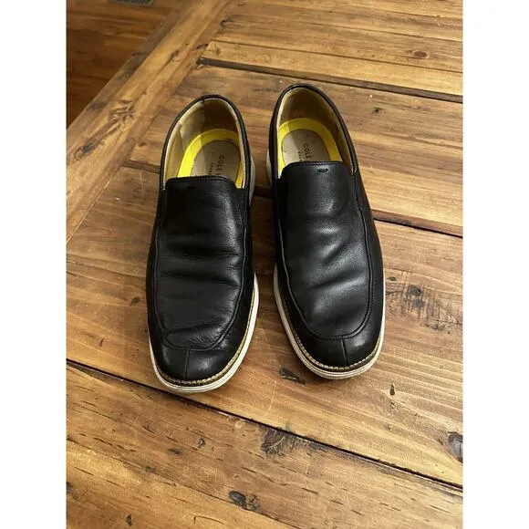 Cole Haan Grand OS Black leather loafers Size 11.5