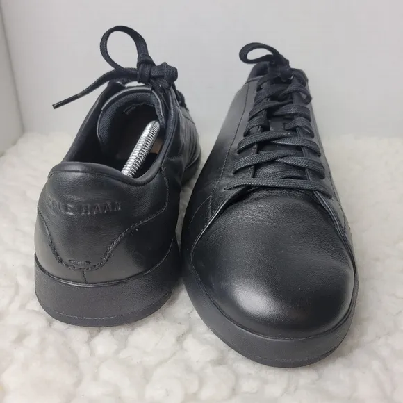 Cole Haan GrandPro Shoes Sneakers Mens Size 13 Black Leather Casual Lace Up