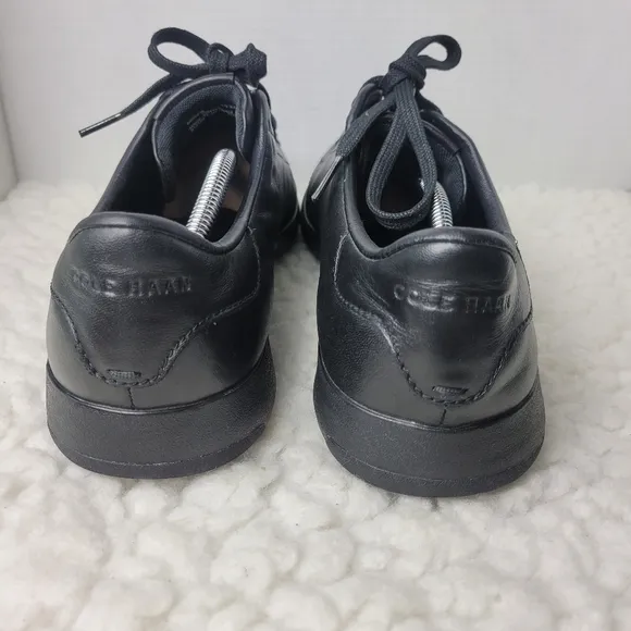 Cole Haan GrandPro Shoes Sneakers Mens Size 13 Black Leather Casual Lace Up