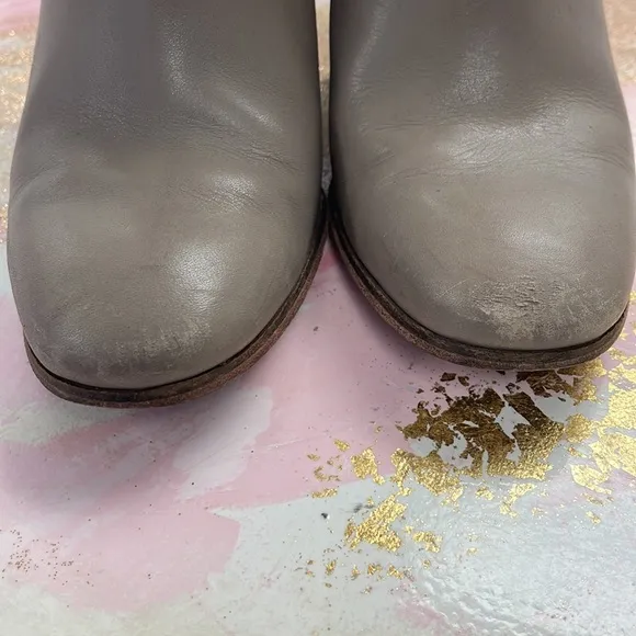 Cole Haan Hayden gray ankle boots bootie 8