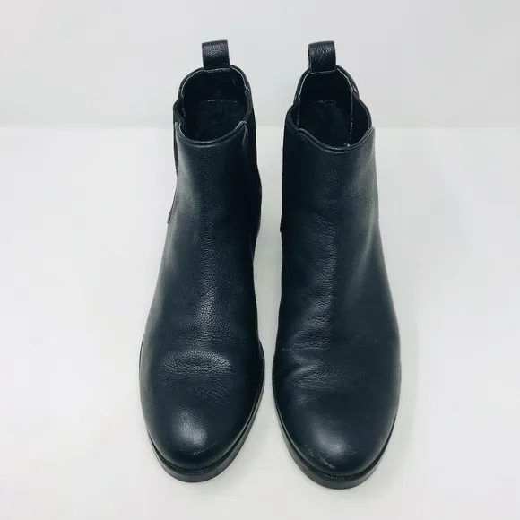 Cole Haan Leather Chelsea Ankle Boots Black Size 7.5