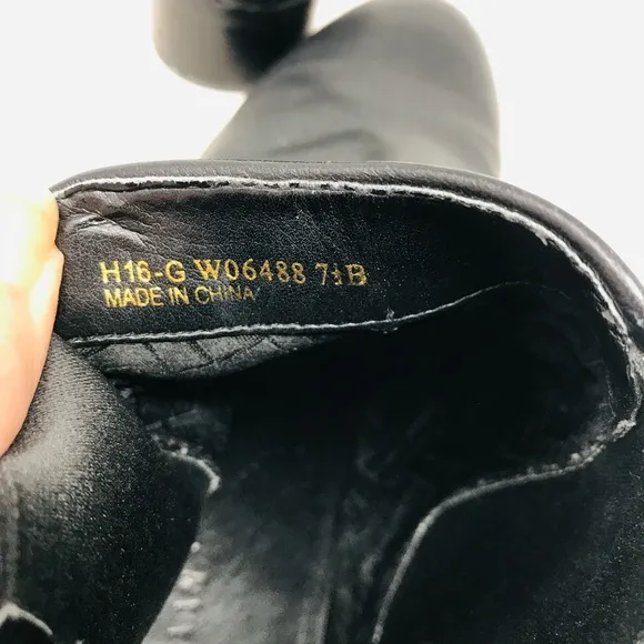 Cole Haan Leather Chelsea Ankle Boots Black Size 7.5