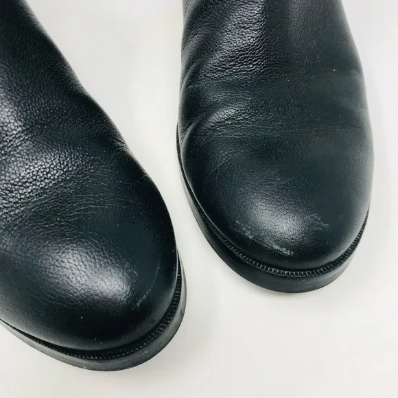 Cole Haan Leather Chelsea Ankle Boots Black Size 7.5