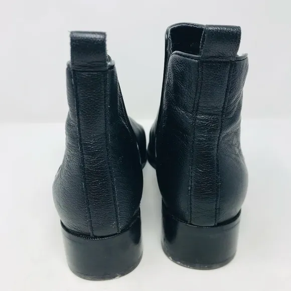 Cole Haan Leather Chelsea Ankle Boots Black Size 7.5
