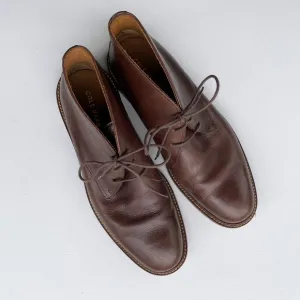 Cole Haan Leather Chukka Boots Dress Casual Lace Up Brown Mens Size 9.5M