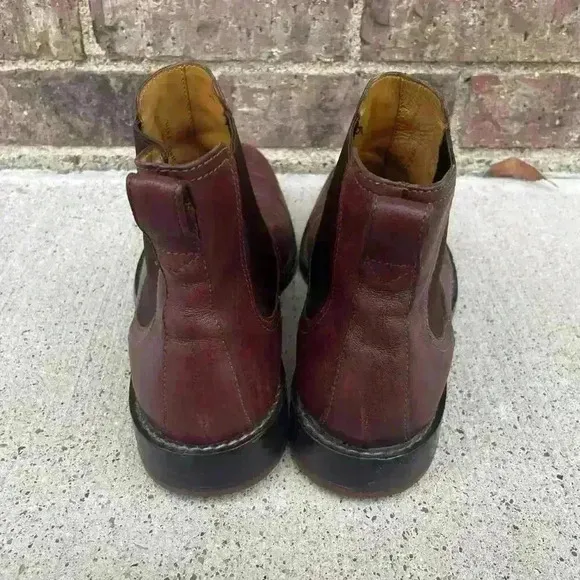 Cole Haan Men’s 11.5M Brown Leather Chelsea Pull On Boots Casual Ankle