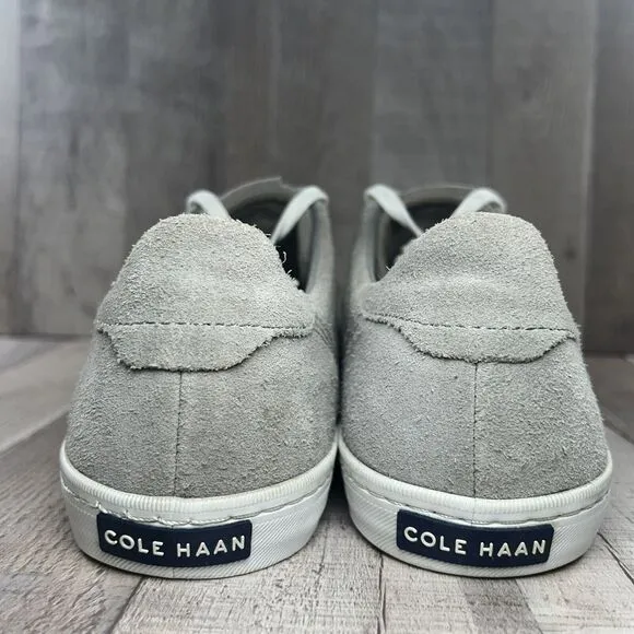 Cole Haan Men's 12 Trafton Heritage Suede Casual Sneaker Shoes Low Gray C22745