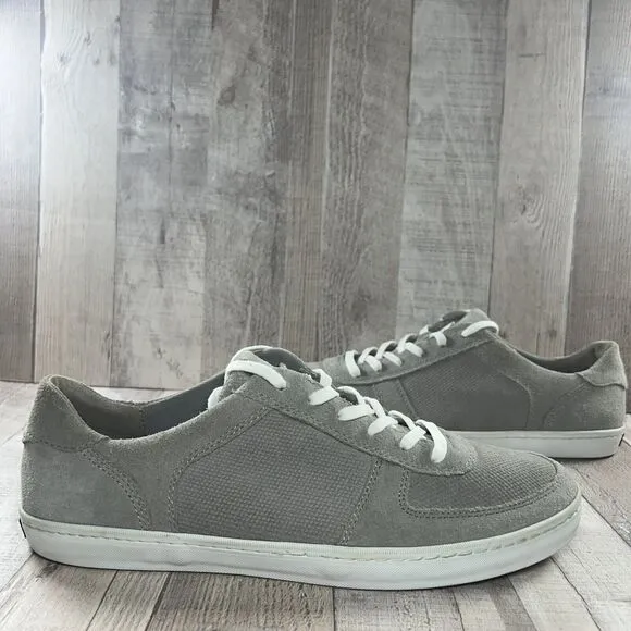 Cole Haan Men's 12 Trafton Heritage Suede Casual Sneaker Shoes Low Gray C22745
