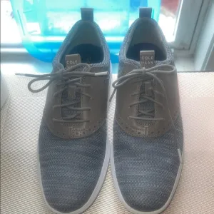 Cole Haan Men's Gray and Brown Shoes