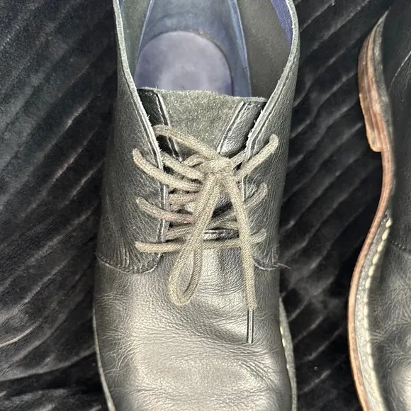 Cole Haan Men’s Leather Oxford Style Shoes Black size 9 Used