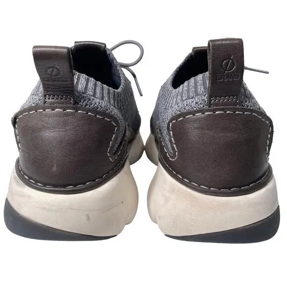 Cole Haan Mens ZeroGrand Motion Gray Knit Casual Sneakers Trainers 12