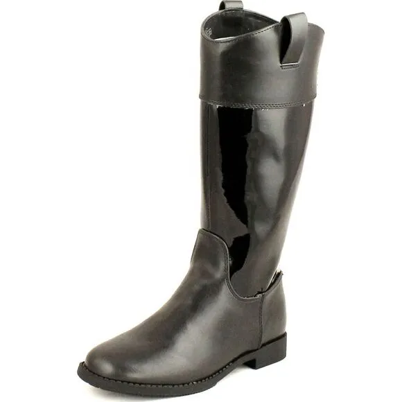 Cole Haan Nancy Tall Black/Black ChildG boots 1 NEW