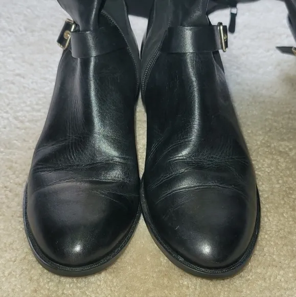 Cole Haan Salem Tall Black Riding Boots Size 10B/M