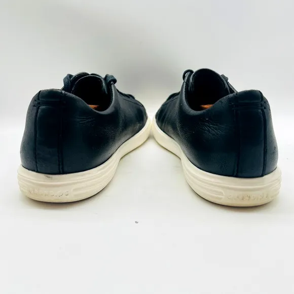 Cole Haan Shoes Mens 9.5 Black Leather Crosscourt Sneakers Grandpro OS Comfort