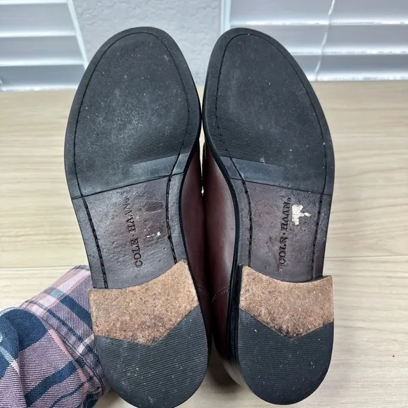 Cole Haan Shoes Mens Size 9M Brown Leather Country Penny‎ Loafers Dressy Slip On