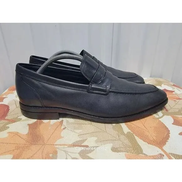 Cole Haan Warner Grand Penny Loafer Black Loafers Shoes C29037 Men's Size 9.5 M