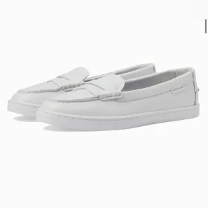 Cole Haan White Nantucket Penny Loafer Size 10.5