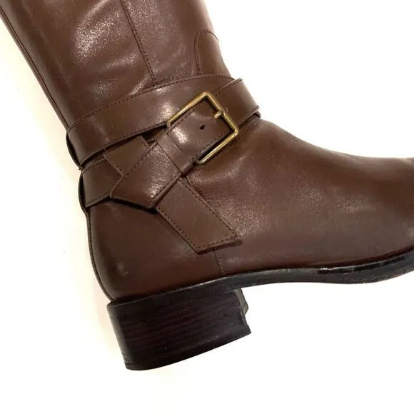 COLE HAAN Briarcliff Tall Leather Boots (Sz 8.5)