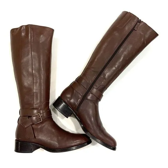 COLE HAAN Briarcliff Tall Leather Boots (Sz 8.5)