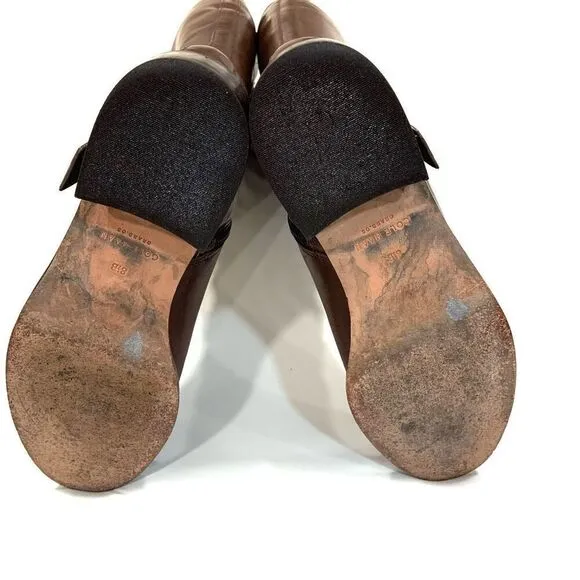 COLE HAAN Briarcliff Tall Leather Boots (Sz 8.5)