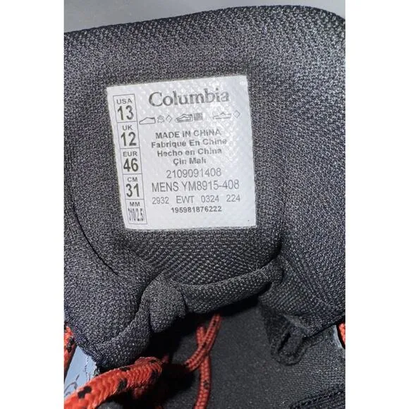 Columbia M Sunset Trail FS MID Gray Men's Size 13 Extra Shoe Laces NEW