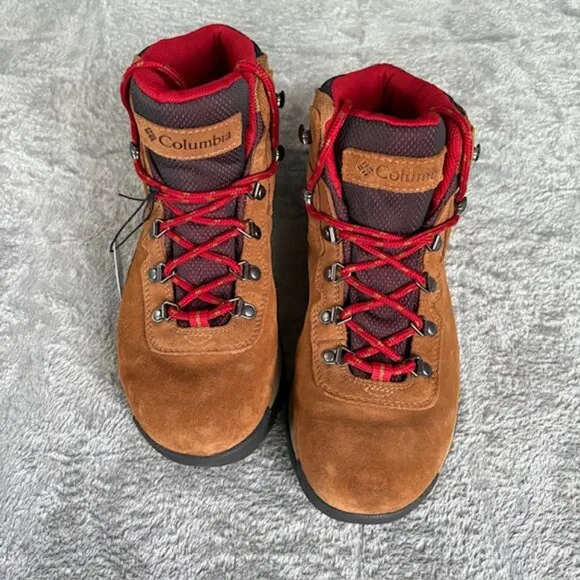 Columbia Newton Ridge Women’s Size 9 Waterproof Hiking Boots OmniGrip Brown NEW!