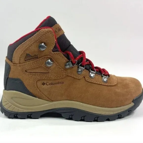 Columbia Newton Ridge Women’s Size 9 Waterproof Hiking Boots OmniGrip Brown NEW!