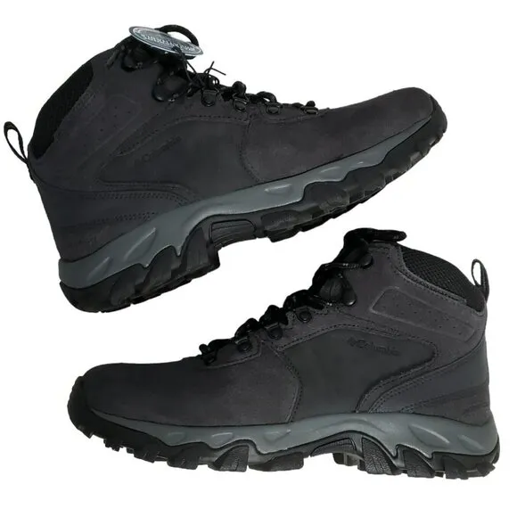 COLUMBIA Waterproof Hiking Boots Newton Ridge Plus II BM2812-011 Mens 8 Womens 9