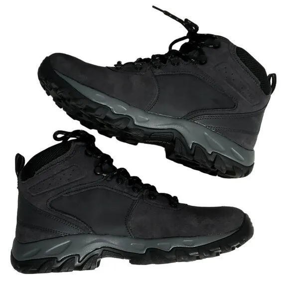COLUMBIA Waterproof Hiking Boots Newton Ridge Plus II BM2812-011 Mens 8 Womens 9