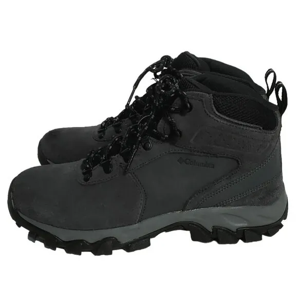 COLUMBIA Waterproof Hiking Boots Newton Ridge Plus II BM2812-011 Mens 8 Womens 9