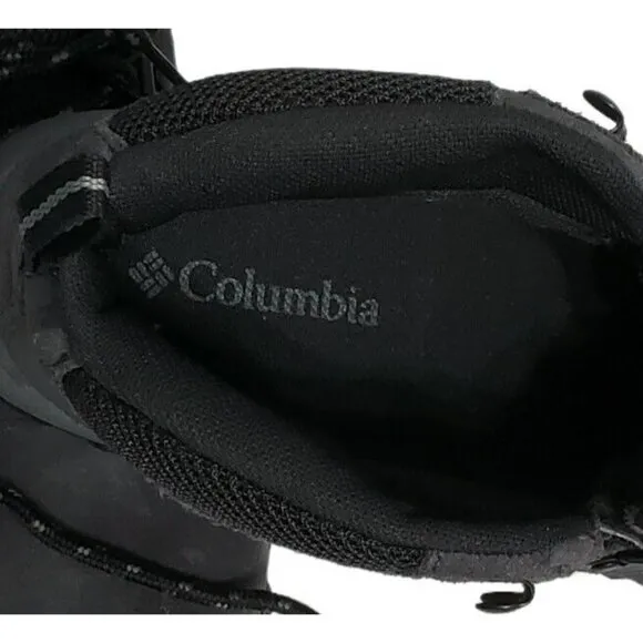 COLUMBIA Waterproof Hiking Boots Newton Ridge Plus II BM2812-011 Mens 8 Womens 9