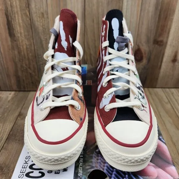 Come Tees x Converse Chuck 70 Hi Womens Realms Realities Athletic Shoes