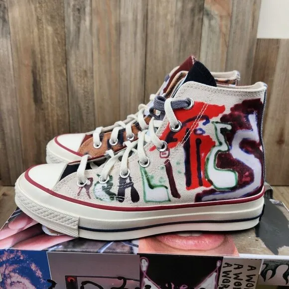Come Tees x Converse Chuck 70 Hi Womens Realms Realities Athletic Shoes