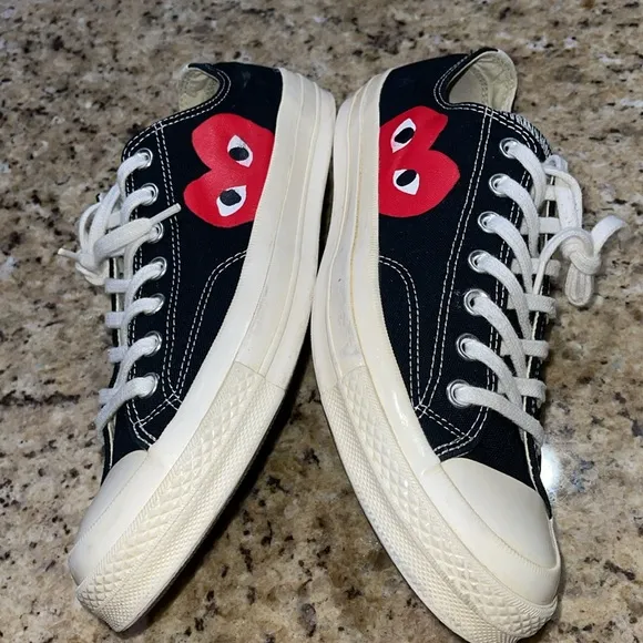 Comme Des Garcons X Converse Low-Top Sneakers