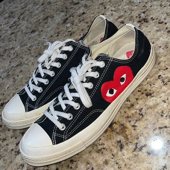 Comme Des Garcons X Converse Low-Top Sneakers