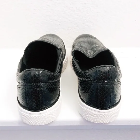 Comme des Garçon Embossed Sneakers Slip-On Shoes, Black/White Size 11 New in Box
