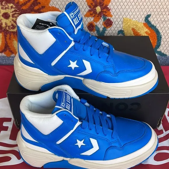 Converse 172354CWEAPON CX MIDKINETIC BLUE/WHITE/CLOUD CREAMMen’s sneakers