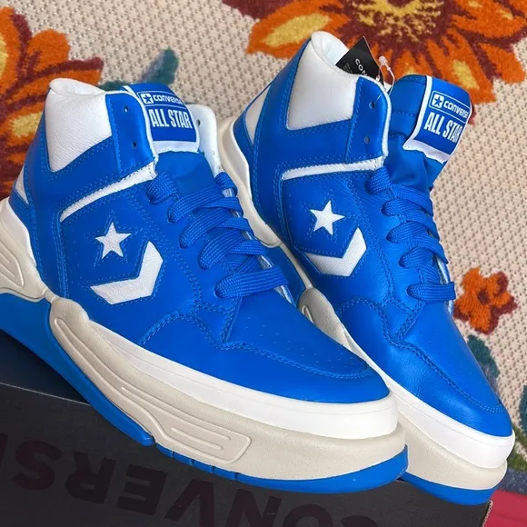 Converse 172354CWEAPON CX MIDKINETIC BLUE/WHITE/CLOUD CREAMMen’s sneakers