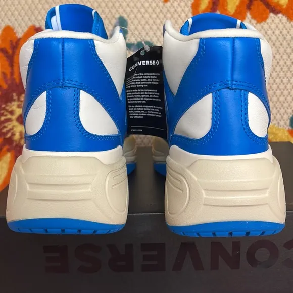 Converse 172354CWEAPON CX MIDKINETIC BLUE/WHITE/CLOUD CREAMMen’s sneakers