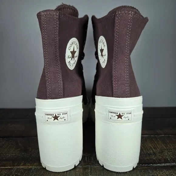 Converse Chuck 70 De Luxe Womens Size 9.5 Heeled Shoes Boots Brown Earth A06782C