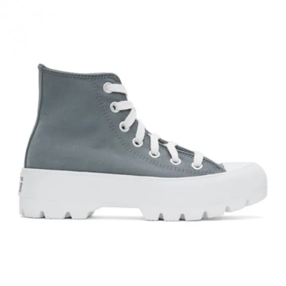 Converse Chuck Taylor All Star Lugged Blue White Platform Shoes 571165C …