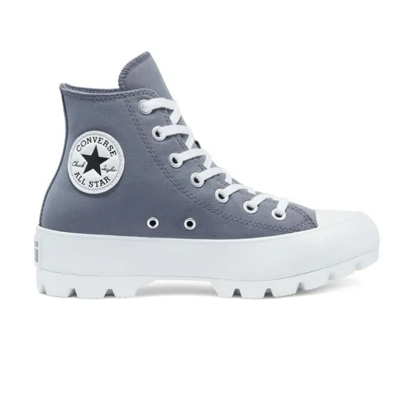Converse Chuck Taylor All Star Lugged Blue White Platform Shoes 571165C …