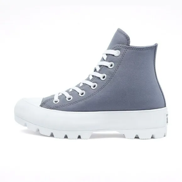 Converse Chuck Taylor All Star Lugged Blue White Platform Shoes 571165C …