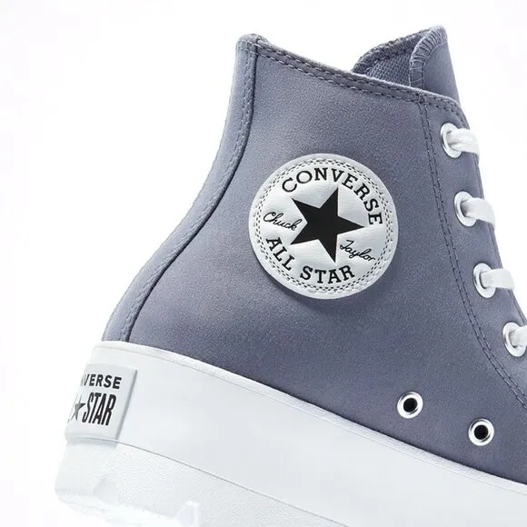 Converse Chuck Taylor All Star Lugged Blue White Platform Shoes 571165C …