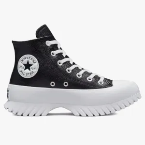 Converse CTAS Lugged 2.0 HI Leather Womens Size 10.5 Black Shoes