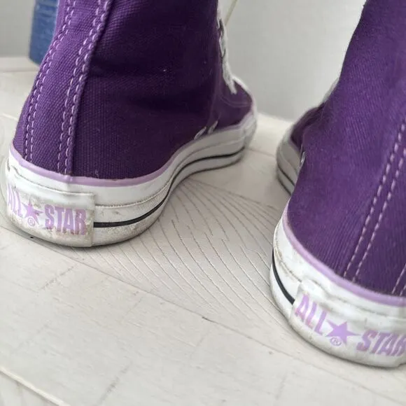Converse Extra High Top Sneakers Women's Size 7 Casual Shoes VIntage Y2K