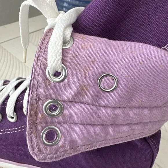 Converse Extra High Top Sneakers Women's Size 7 Casual Shoes VIntage Y2K