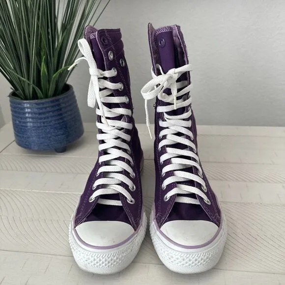 Converse Extra High Top Sneakers Women's Size 7 Casual Shoes VIntage Y2K