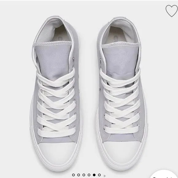 Converse Lift Platform shoes women’s 8 ghost town